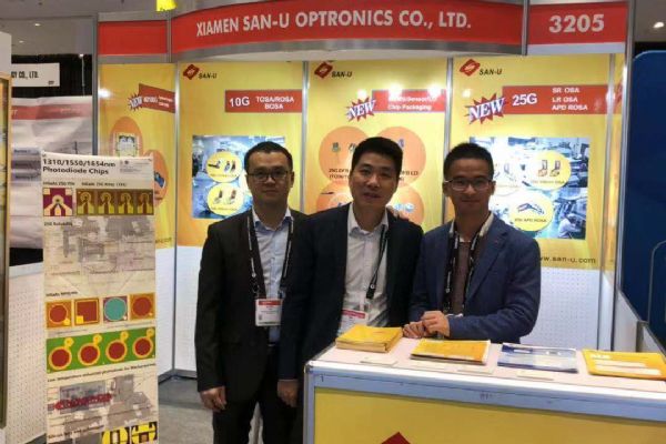 SAN-U Optronics stellte erfolgreich in San Francisco, USA PHOTONICS West 2019 aus